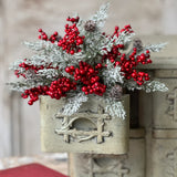 Winterberry Charm Half Sphere | 10"