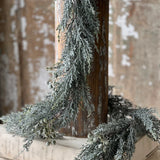 Frosted Twilight Cedar Garland | 6'