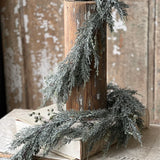Frosted Twilight Cedar Garland | 6'