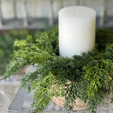 Verdant Cedar Candle Ring
