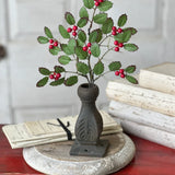 Holly Pick with Berries | 14"