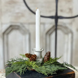 Advent Greens Candle Ring | 2"