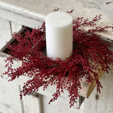Frivolity Berry Candle Ring | 4"