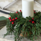 Emerald Celebration Candle Ring | 4”
