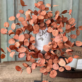 Penny Leaf Candle Ring | 6.5"