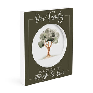 Our Family Is A Circle Of Strength | Sign