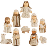 Mini Knit Nativity Set