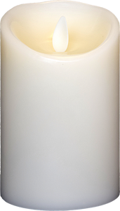 3x4.5 Ivory Moving Flame Candle