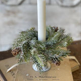 Frosted White Spruce Greenery