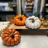 Large Slanted Pumpkins | 3 colors