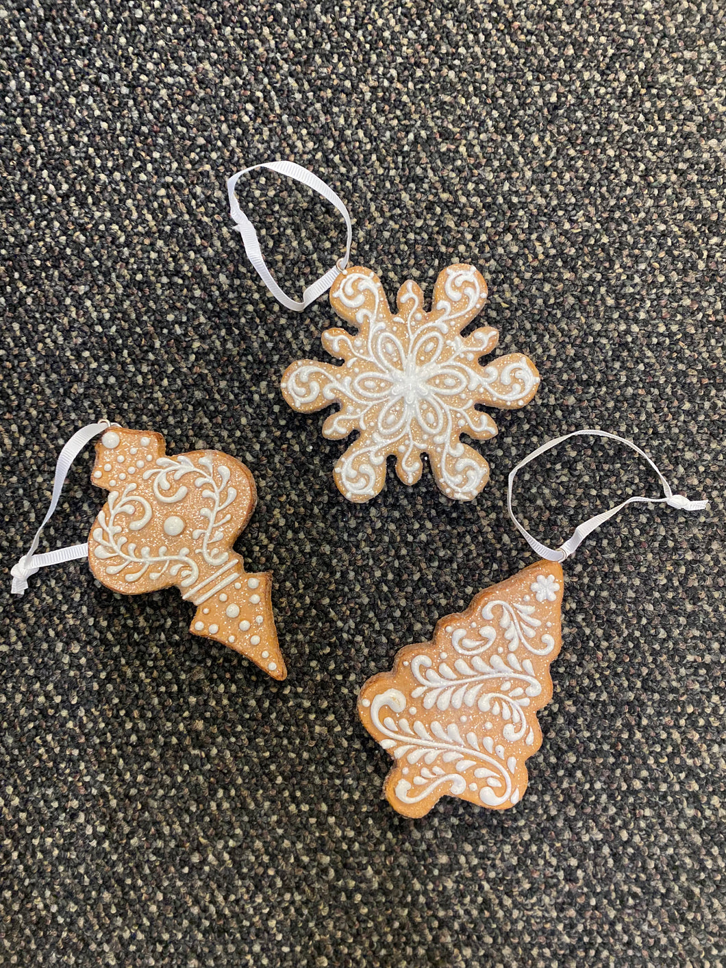 Gingerbread Ornaments | Set of 3