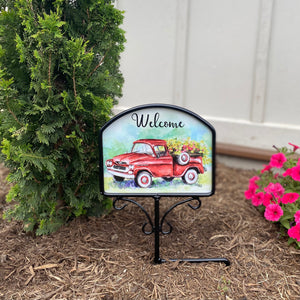Small Outdoor Plaque Holder