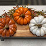 Large Slanted Pumpkins | 3 colors